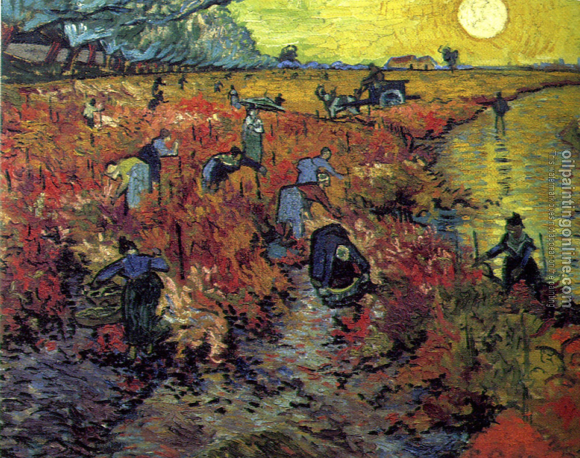 Gogh, Vincent van - The Red Vineyard